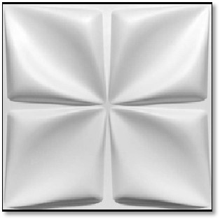 3D PVC WALL PANEL #506